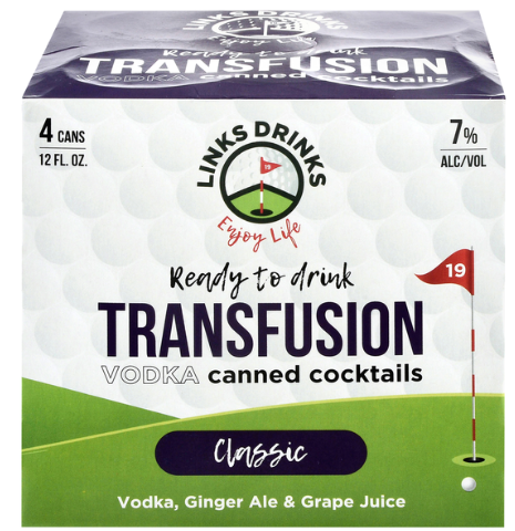 Links Drinks Classic Transfusion 4-Pack